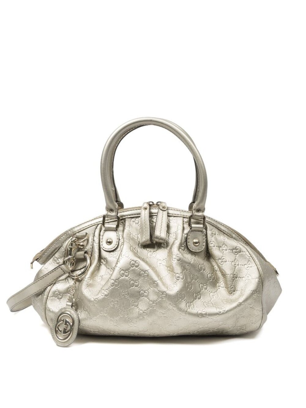Gucci Medium Sukey Boston Gold Guccissima